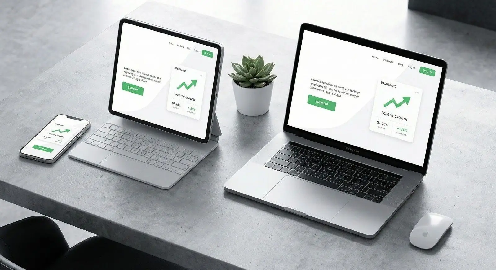 الحل: صفحة هبوط احترافية